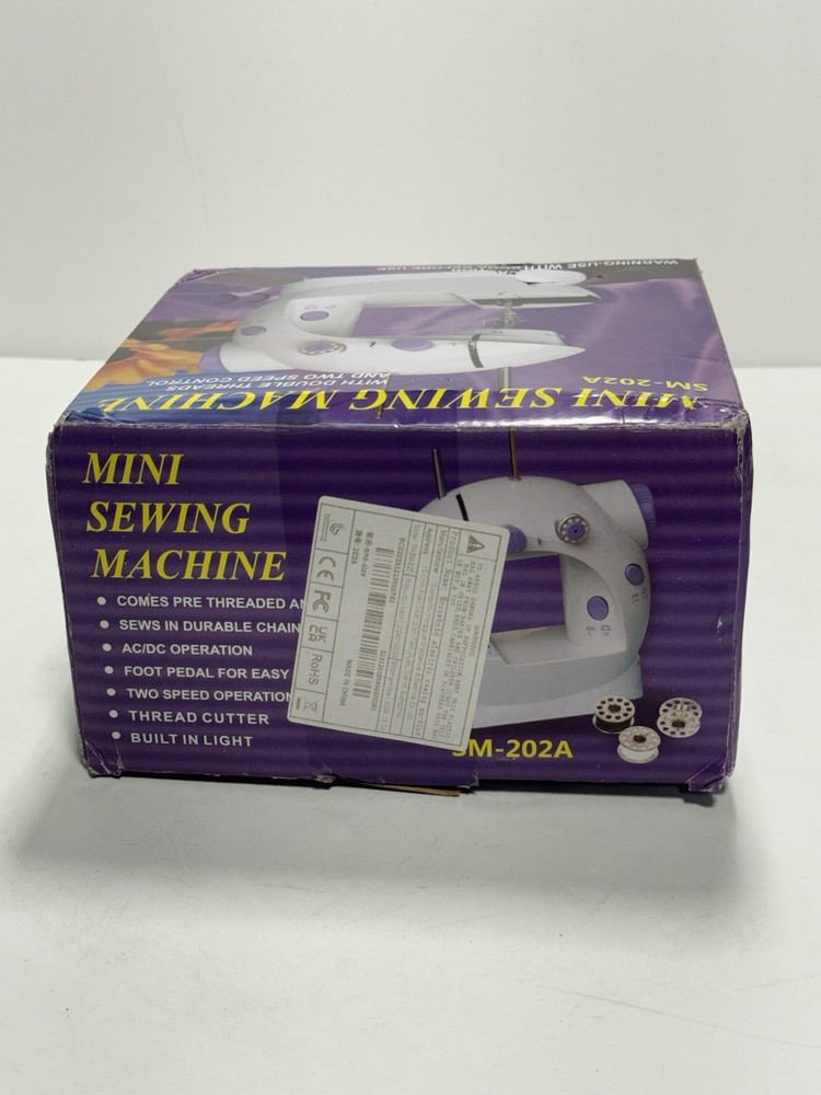 Mini Sewing Machine, Double Threads Two Speed Control | Foot Pedal,New/Open Box￼