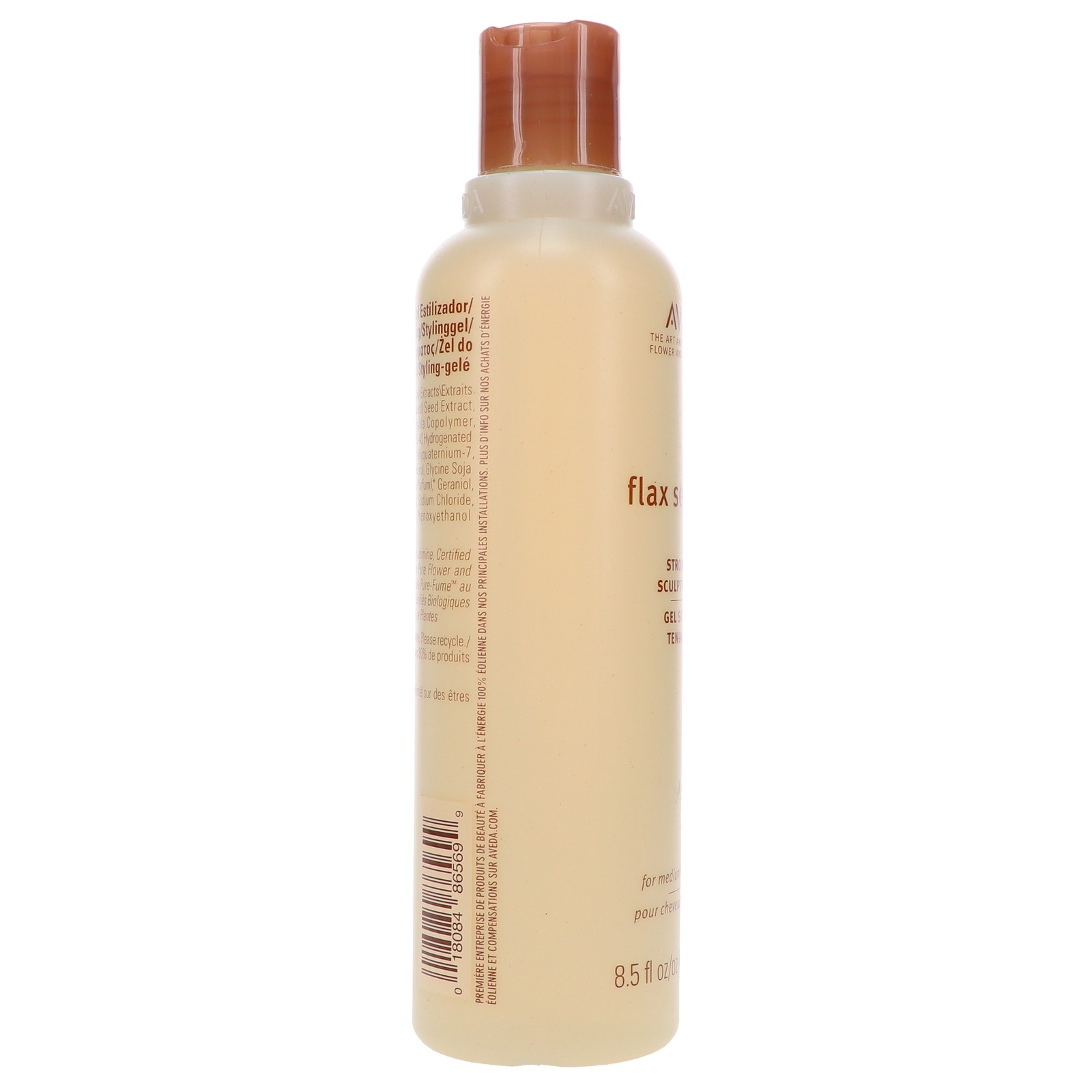 AVEDA FLAX SEED ALOE STRONG HOLD SCULPTURING GEL 8.5 OZ ~ Code B72 22231