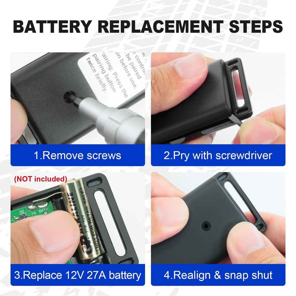 Wireless Dump Trailer Remote Control Kit, Upgraded Dump Trailer Remote Contro...