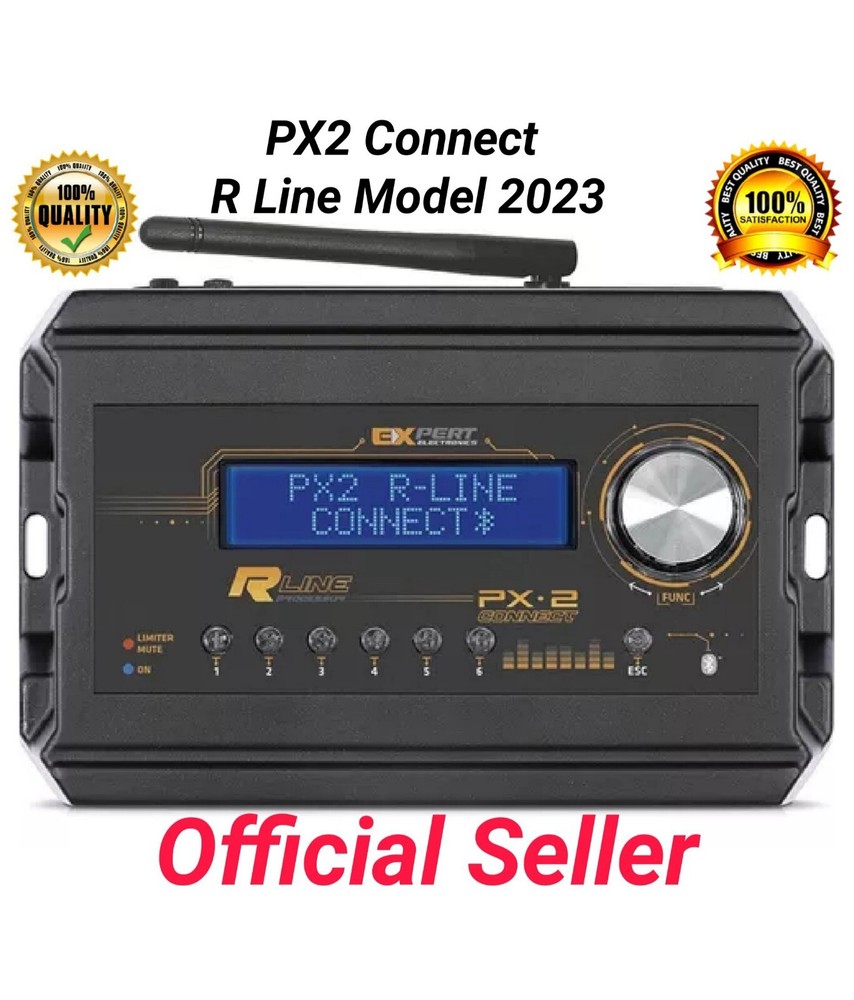 Expert Px2 R Line Connect Digital Audio Processor Bluetooth Crossover Compact