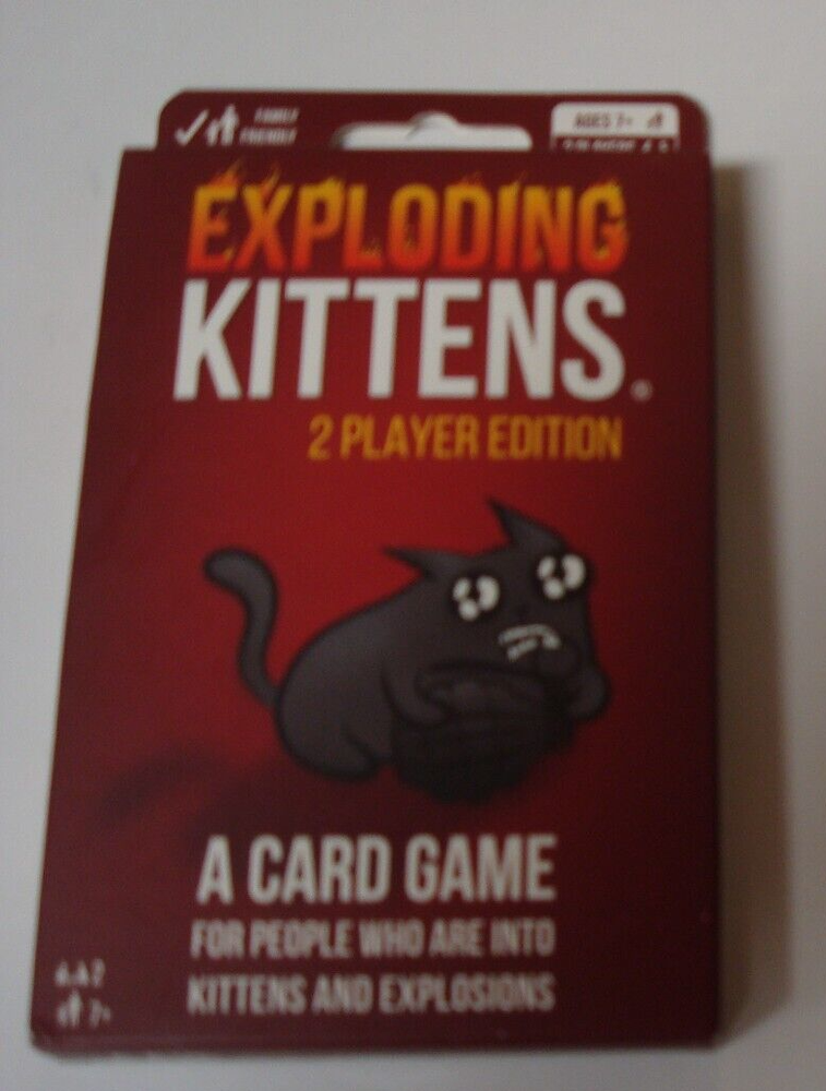 Exploding Kittens 2 Player Edition. NEW and Sealed