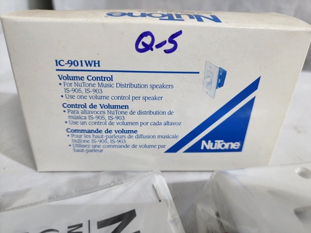 Nutone IC-901WH Volume Control