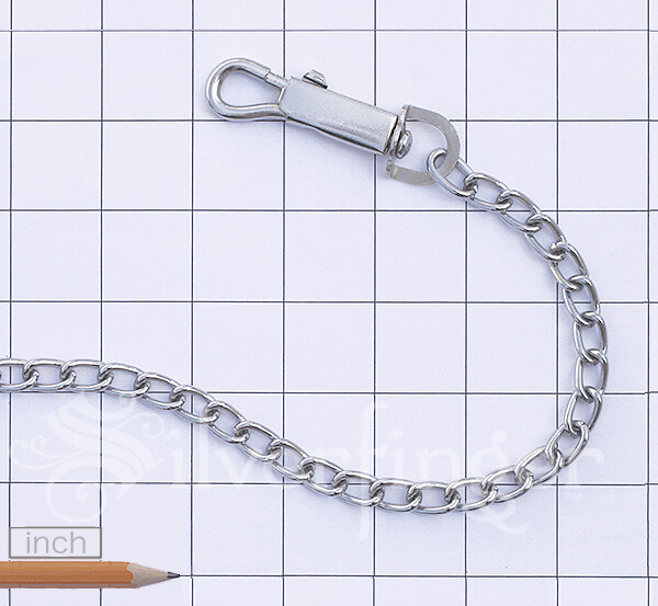 DOG LEASH Metal Chain Pet Leash Animal Puppy Walking Lead Nylon Strap Handle 48”