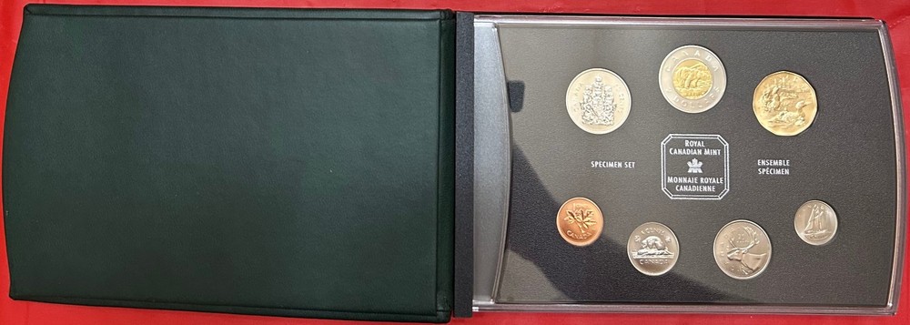 2002 Canada Specimen Set Plus COA & Box