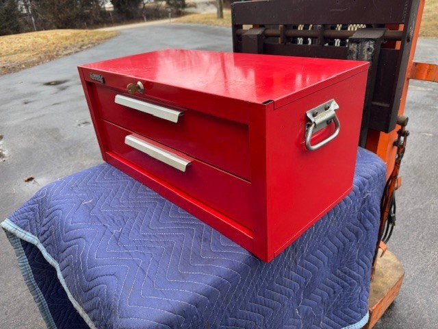 NICE 2 Drawer KENNEDY Machinist Middle Intermediate Riser Tool Box Toolbox Chest