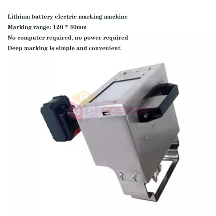 Electric Dot Peen Marking Machine VIN Code Number Engraving Embossing Stamping