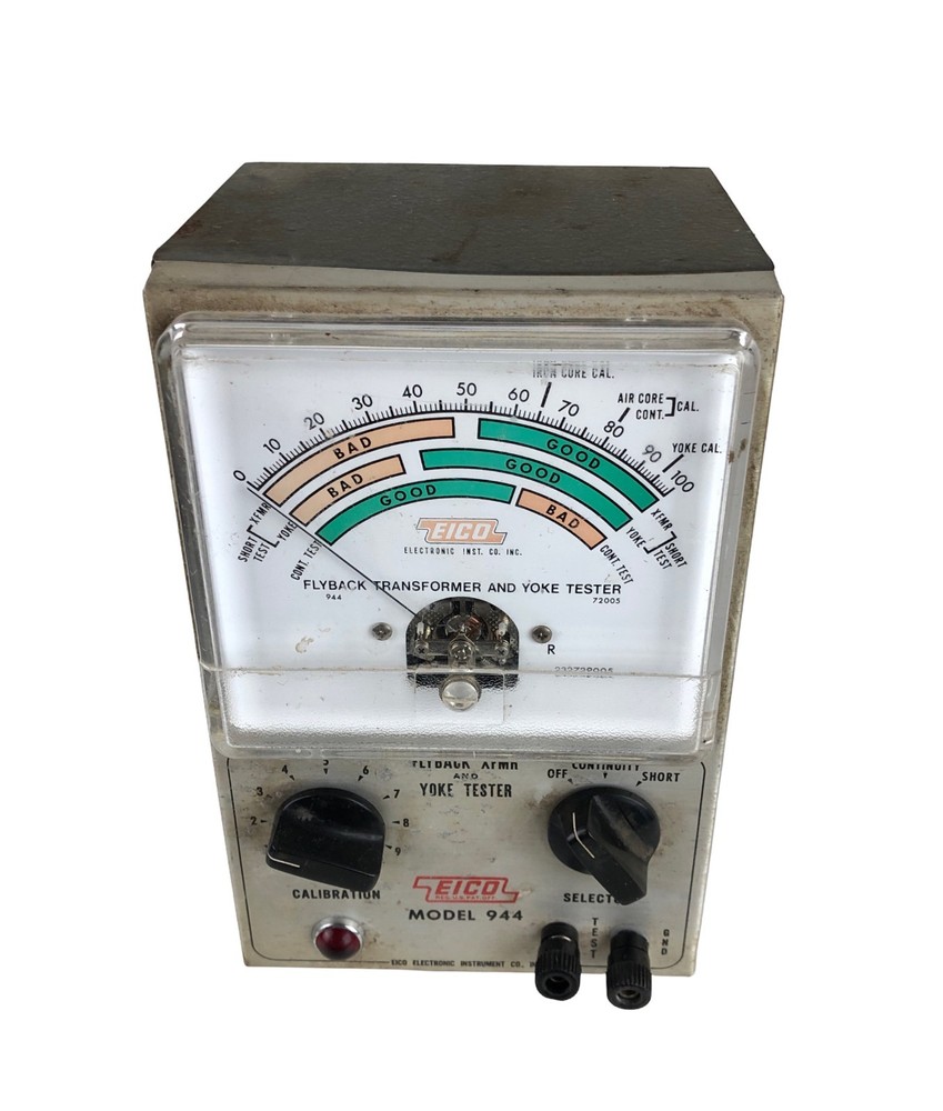 Eico Model 944 Flyback Transformer And Yoke Tester Untested