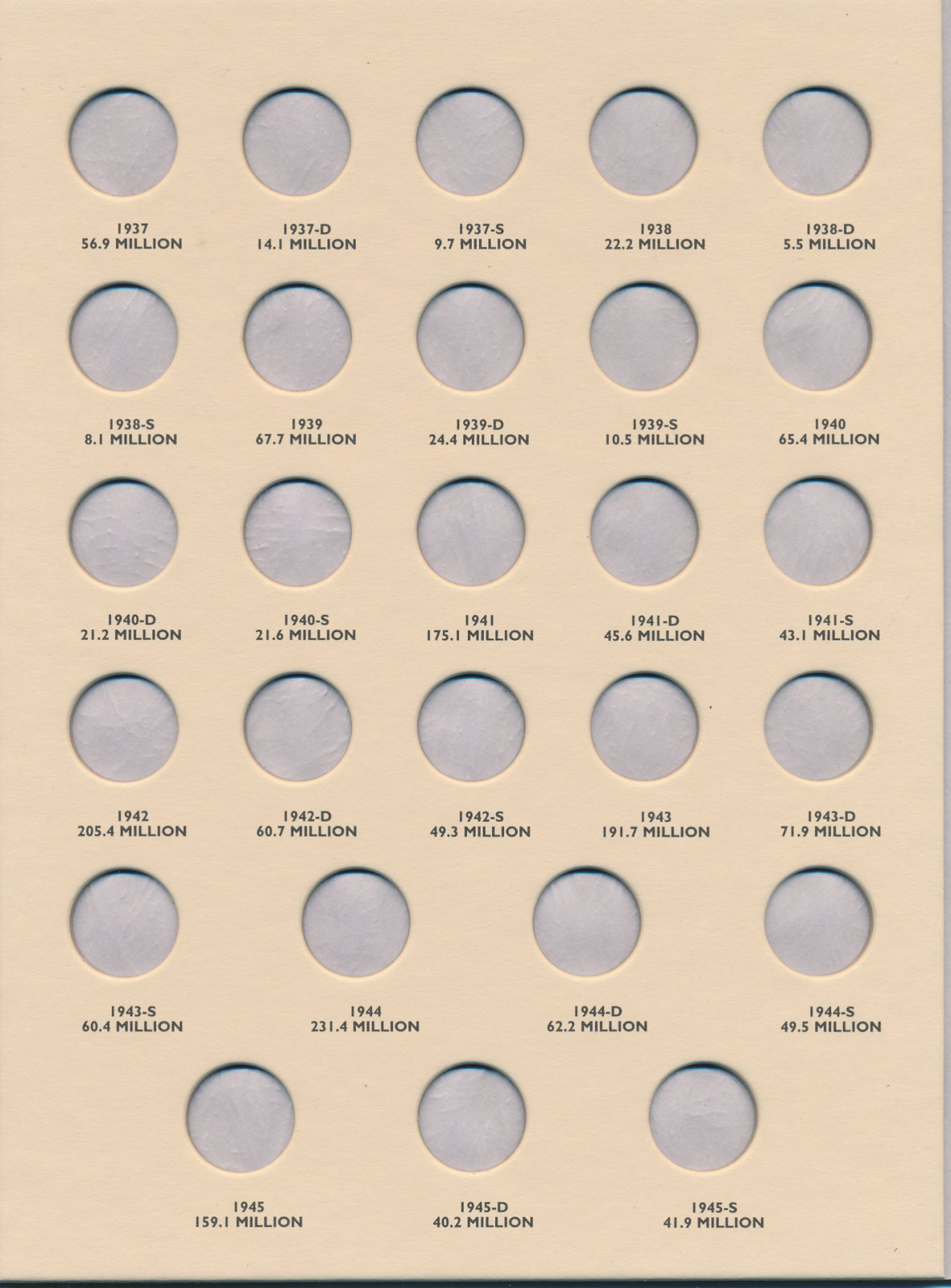 Littleton Coin Folder LCF20 Mercury Dime 1916-1945 Book / Album 10 cent