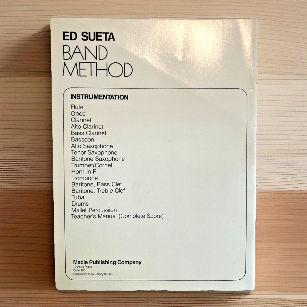 Band Method ~ Ed Sueta ~ Flute ~ Book Three