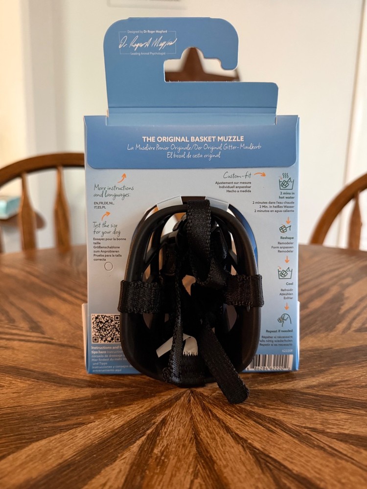 Baskerville Ultra Muzzle for Dogs, Size 2 - Black