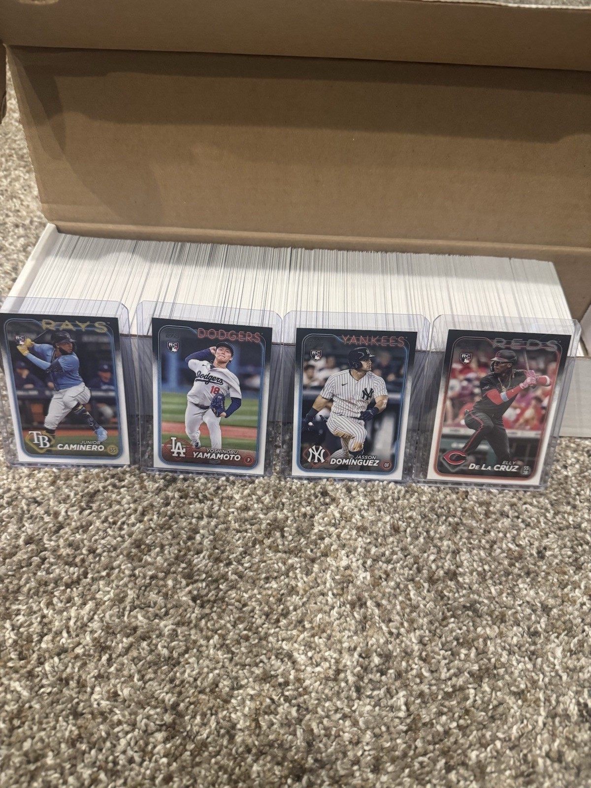 2024 Topps Baseball Complete Set Series 1 and Series 2- #1-700