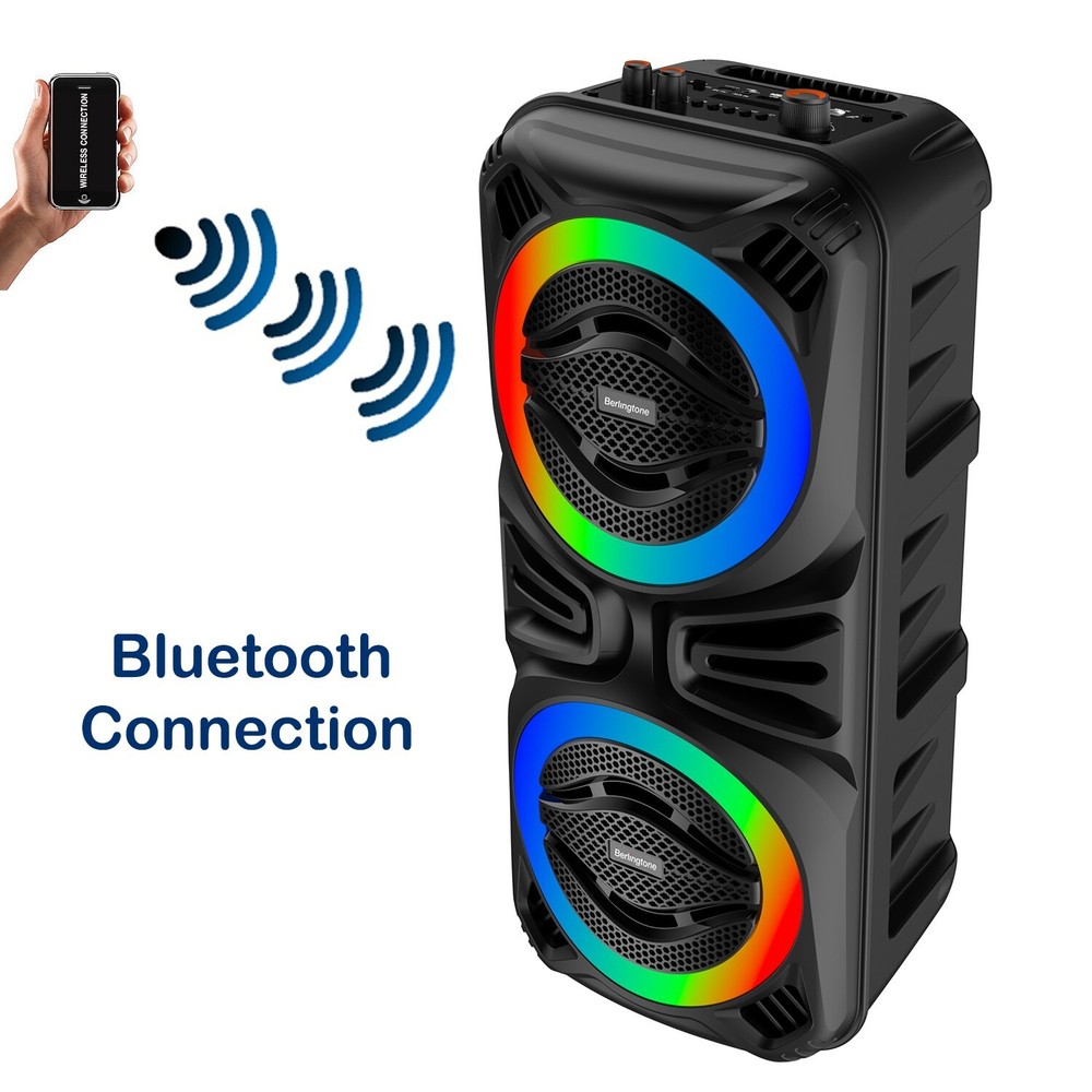 Berlingtone BR-35K, Bluetooth Speaker Karaoke function with VHF Wireless Mic