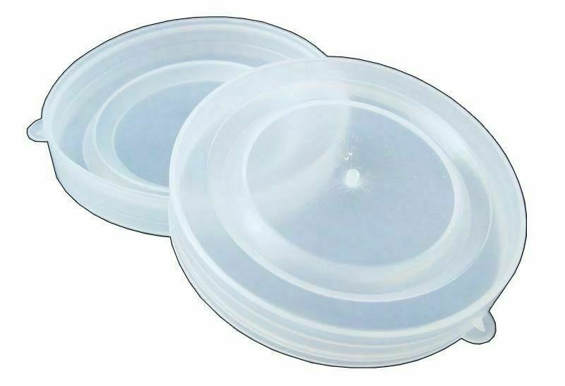 10 PCS POLYPROPYLENE LIDS FOR CANS 82 MM ПОЛИПРОПИЛЕНОВЫЕ КРЫШКИ ДЛЯ БАНОК