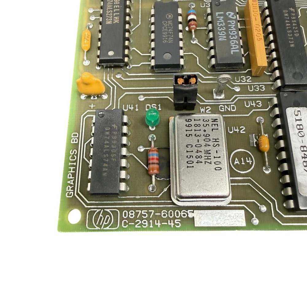 HP 8757D Network Analyzer 08757-60065 100% Tested