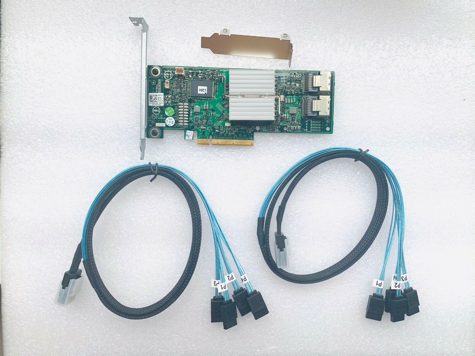 DELL H310 6Gbps SAS HBA FW:P20 9211-8i IT Mode ZFS FreeNAS unRAID 2* SFF SATA US