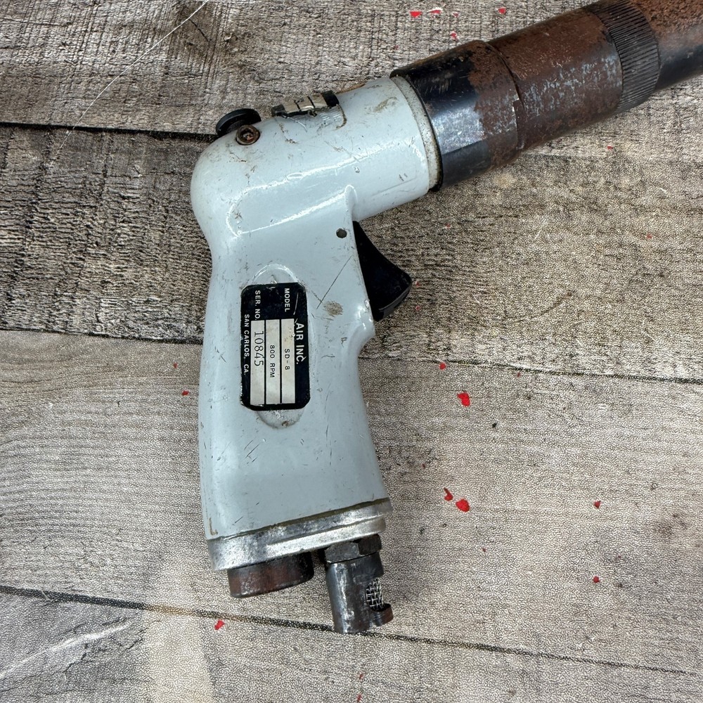 Air Inc Pneumatic Drill Untested Part No 10845