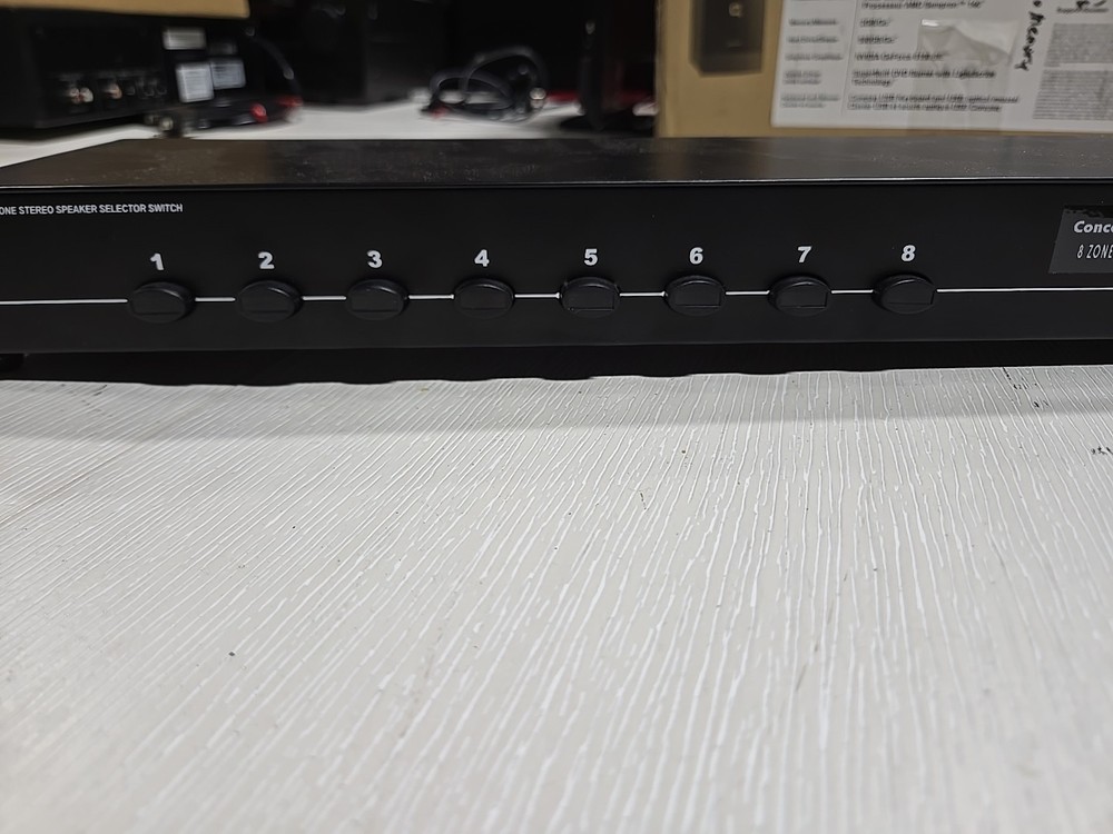 AVX Audio AVX-1604 8 Zone Stereo Speaker Selector Switch