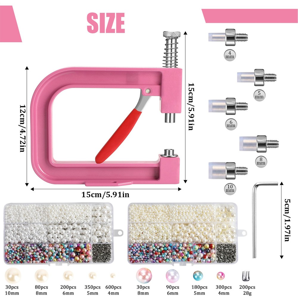 Rhinestone Setting Machine Pearl Rhinestone Machine Making Applicator
