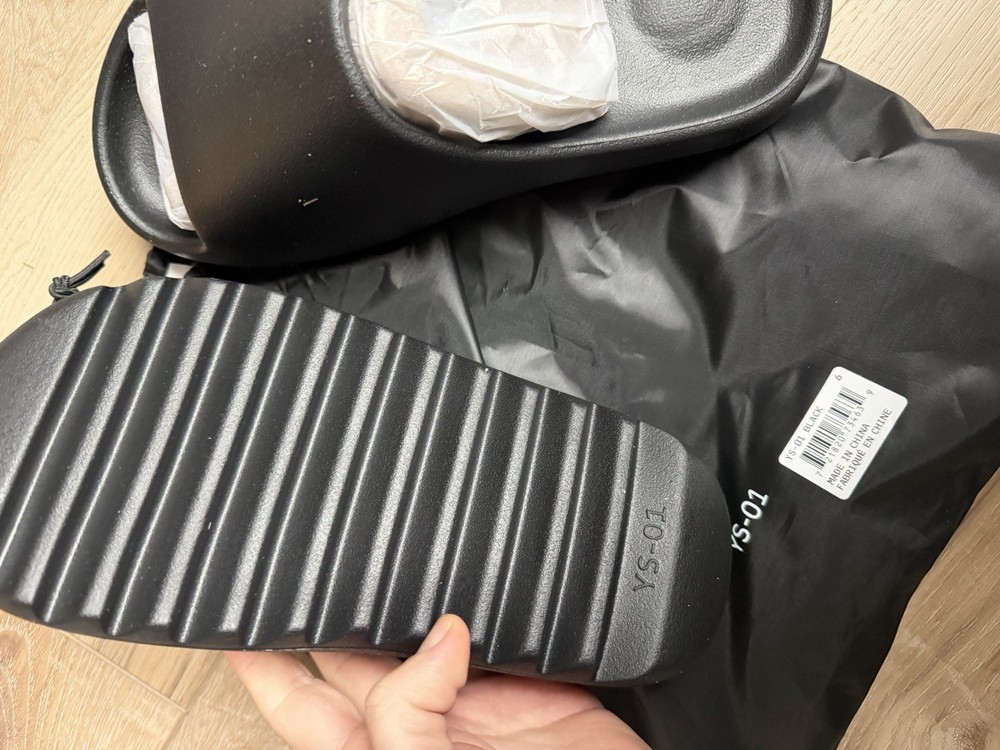 Yeezy Slides YS-01 Black US Ship Same Day Fast!
