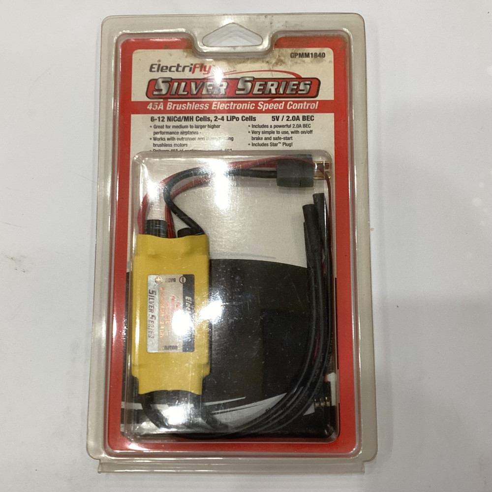 ElectriFly Silver Series 45 A Brushless Electronic Speed Control