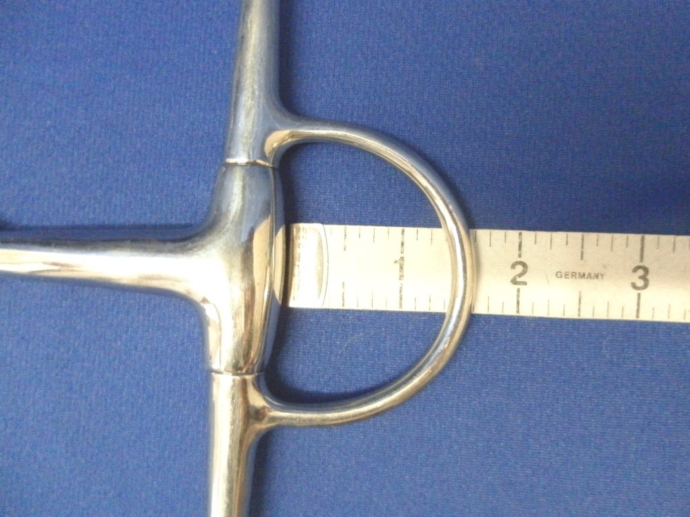 JP Korsteel Full cheek Eggbutt Snaffle Bit 5 inch