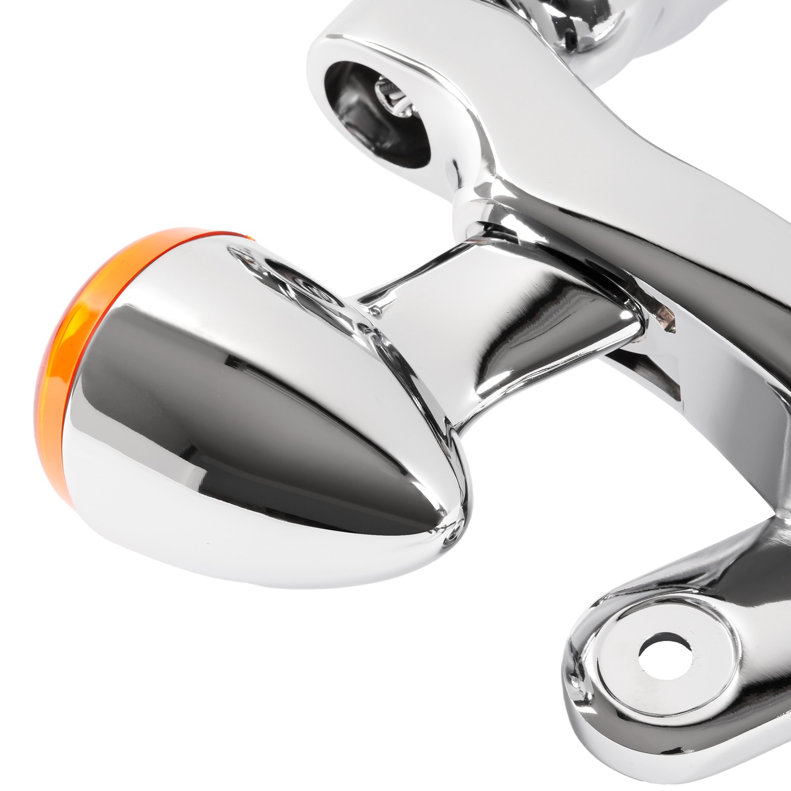 LED Fog Light Turn Signal Spot Bracket For Harley Electra Street Glide FLHX FLHR