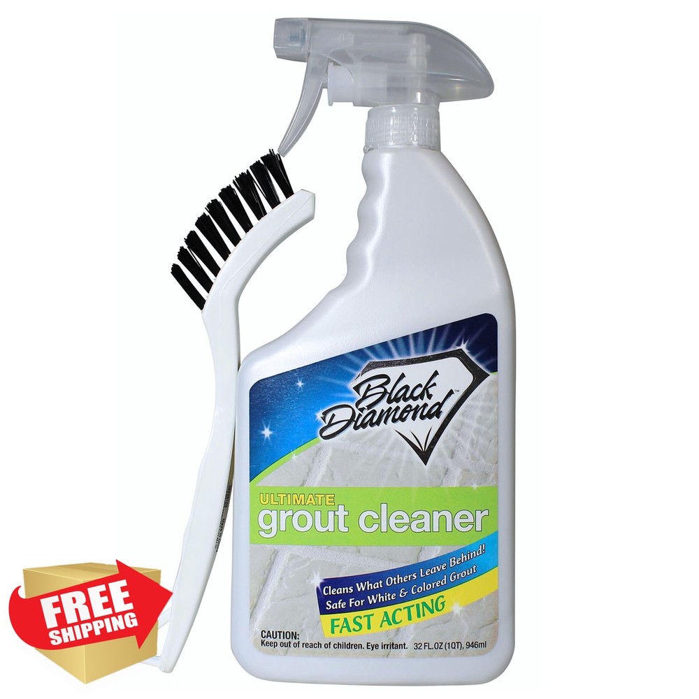 Black Diamond Grout Cleaner 1 Quart Tile Marble Stone