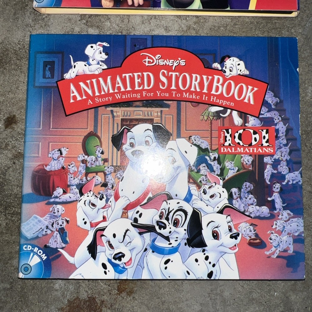Disney Interactive Animated Storybook Software CD-ROM PC & Mac