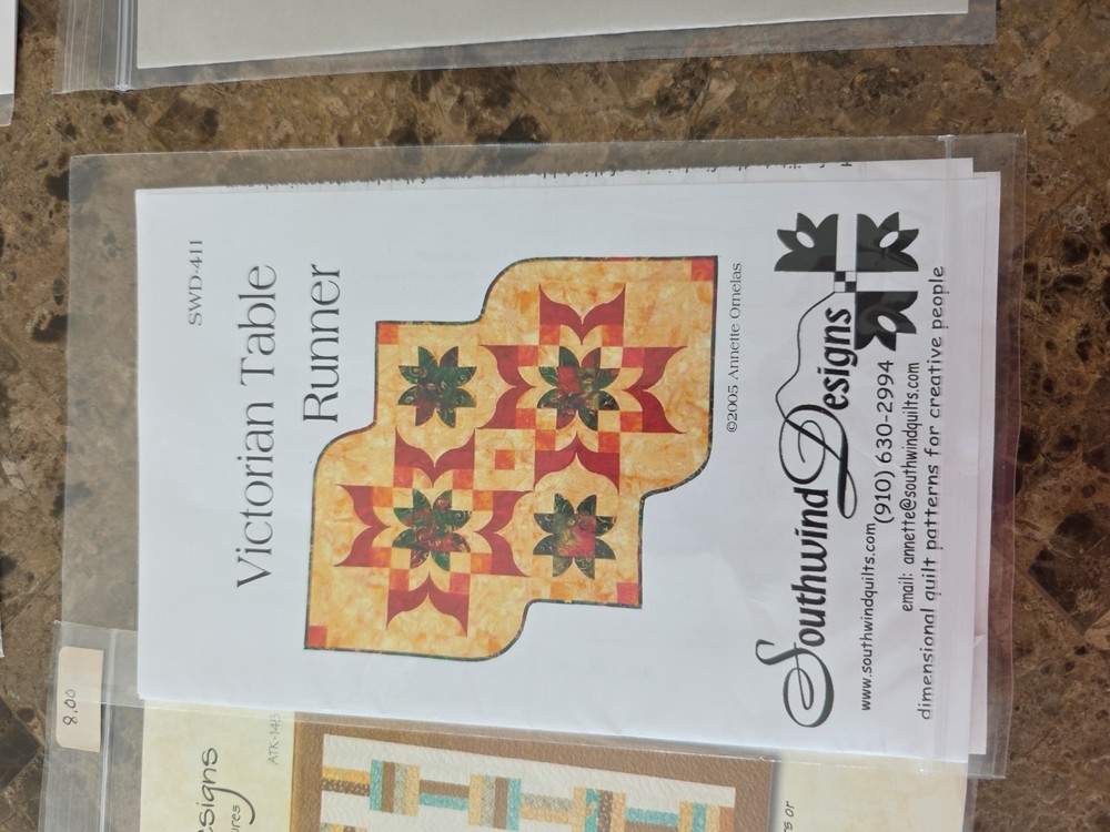 quilt pattern lot 9 See Photos