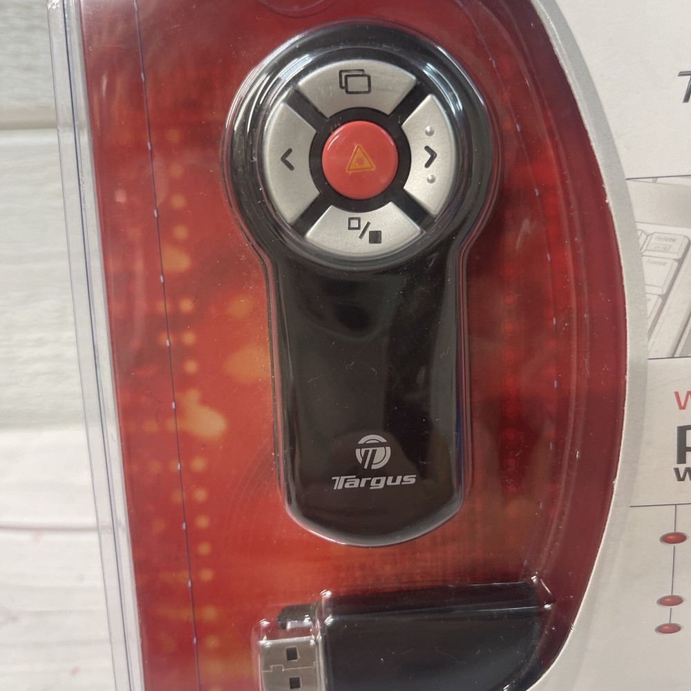 Targus Wireless Presenter Laser Pointer Remote AMP03US New in OEM Packaging