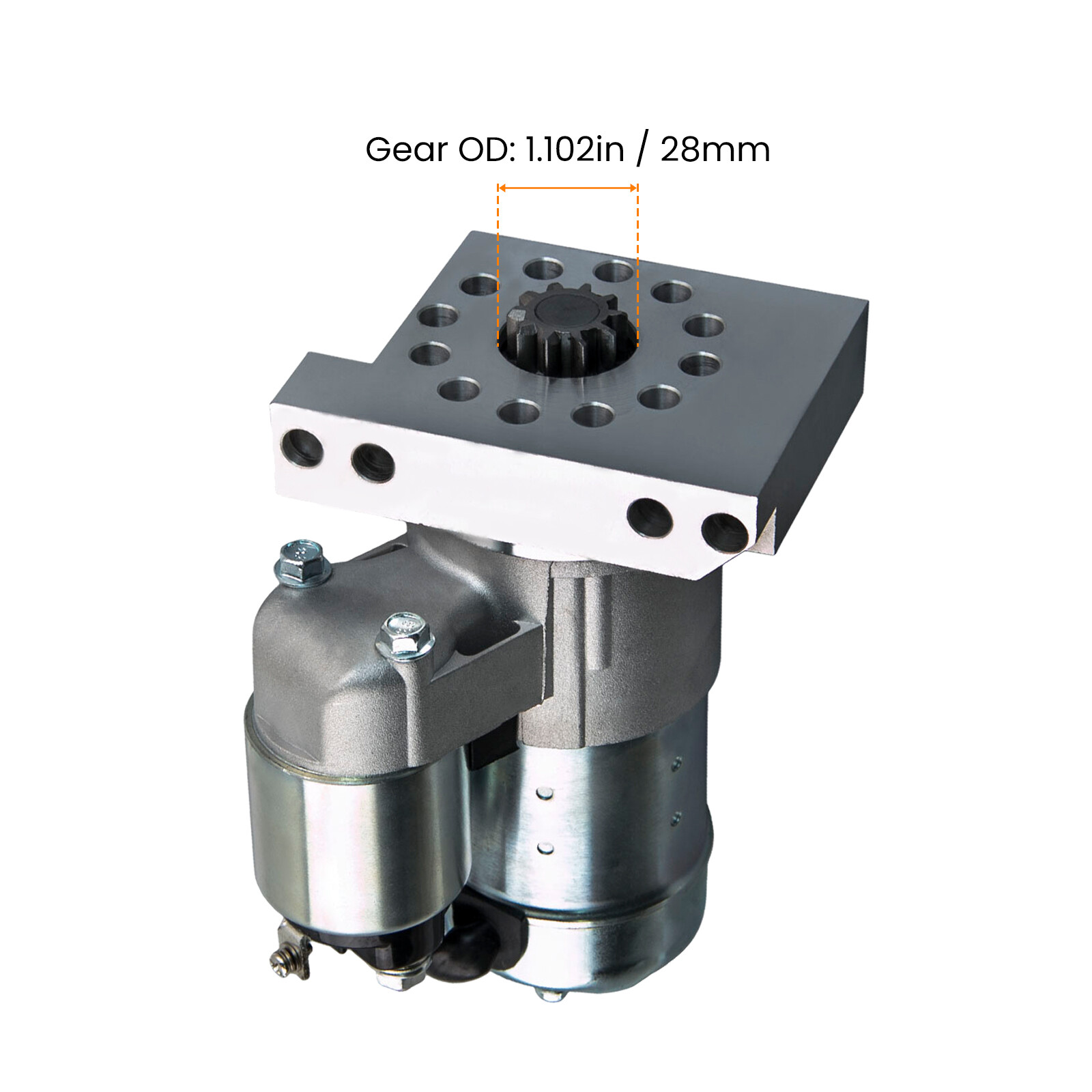 High Torque Starter For GMC SBC BBC For Chevy Super 153/168 Tooth MT AT S114-823