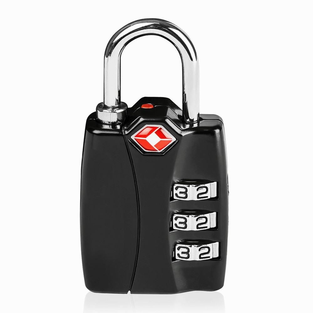 Metal Code Lock Mini Coded Keyed Anti-Theft Locks Travel TSA Luggage Lock