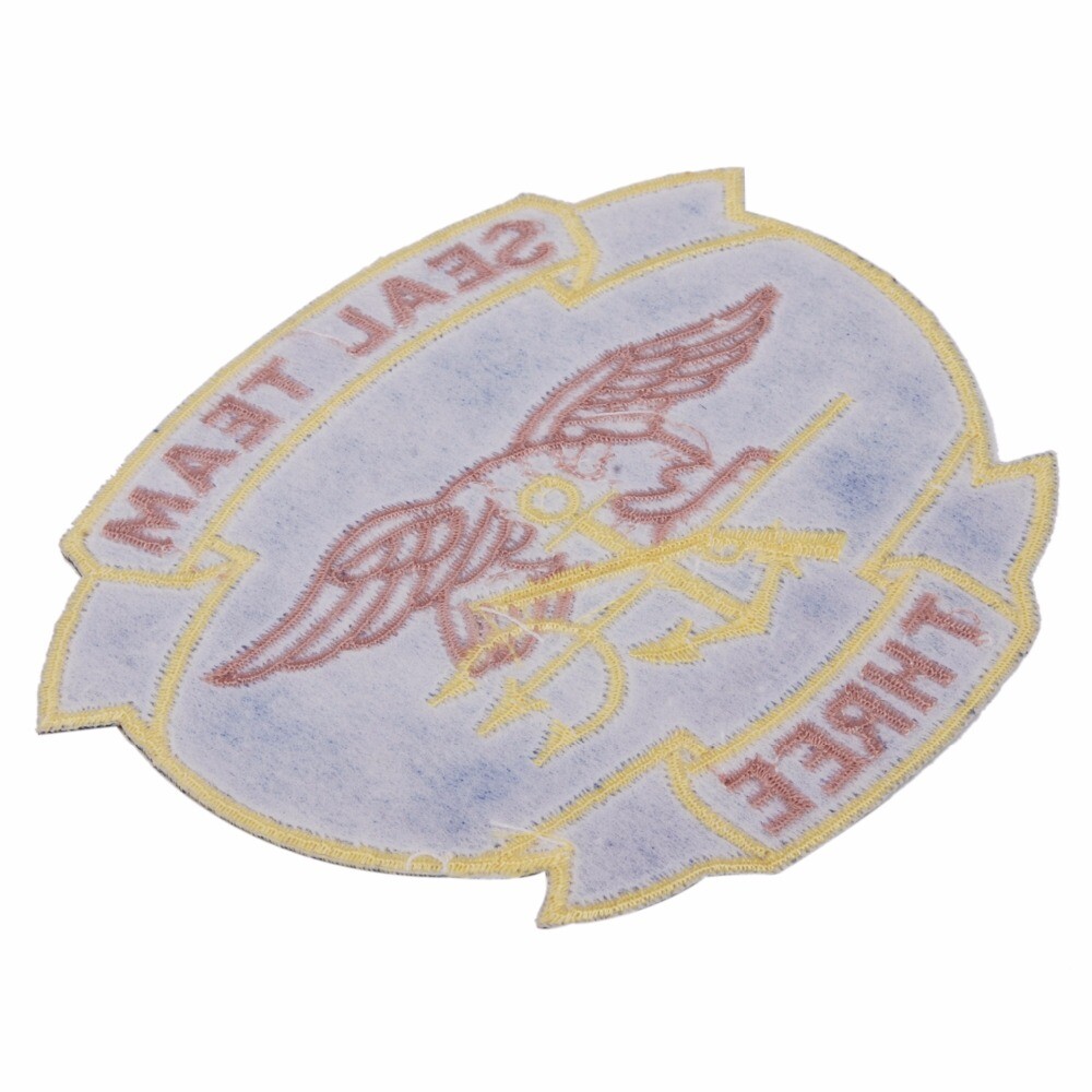 US MILITARY NAVY SEAL TEAM THREE UNIT PATCH -chho981