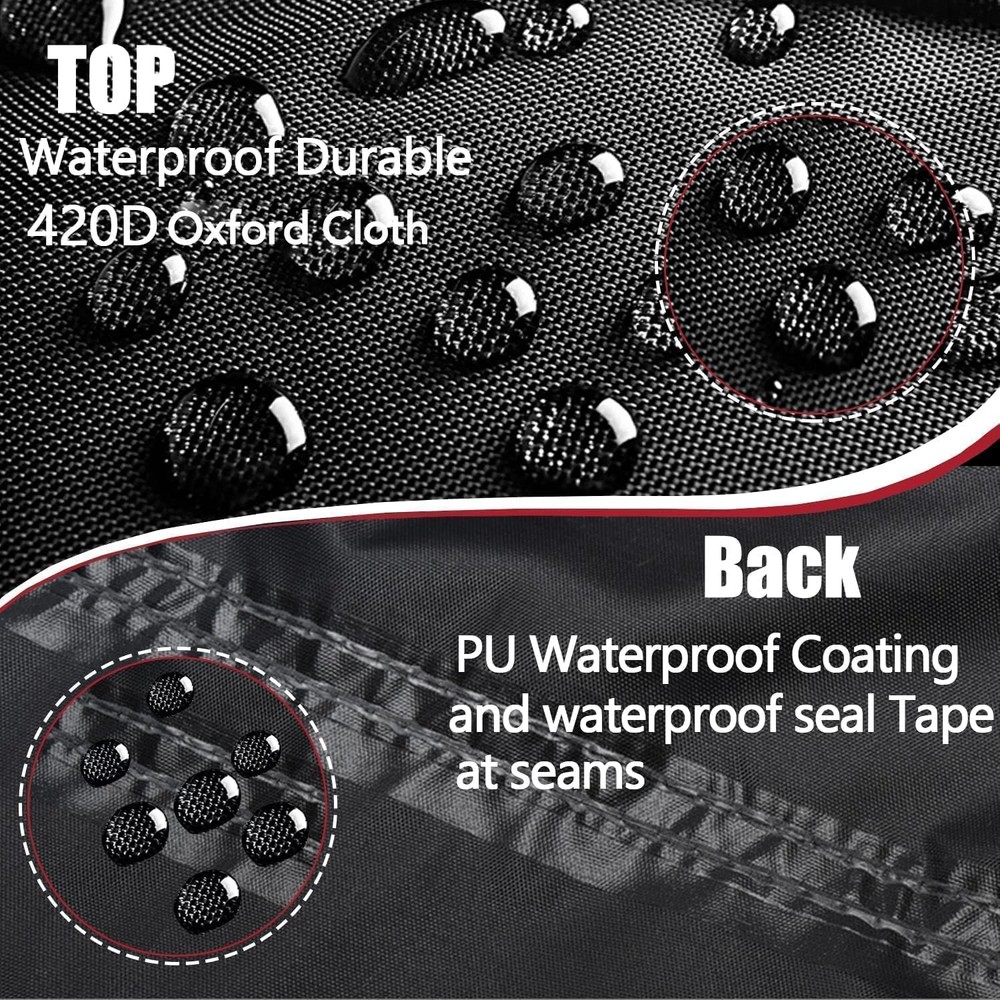 Folding Treadmill Cover Waterproof Dustproof Windproof Drawstring Air Vents