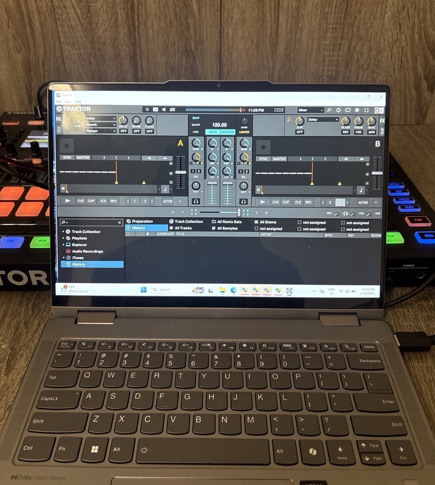 Native Instruments Traktor Kontrol S8 4-channel DJ Controller W/ USB Cable!