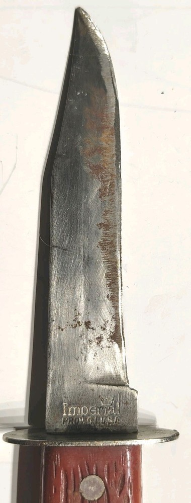 2 Vintage Imperial Fixed Blade Knives
