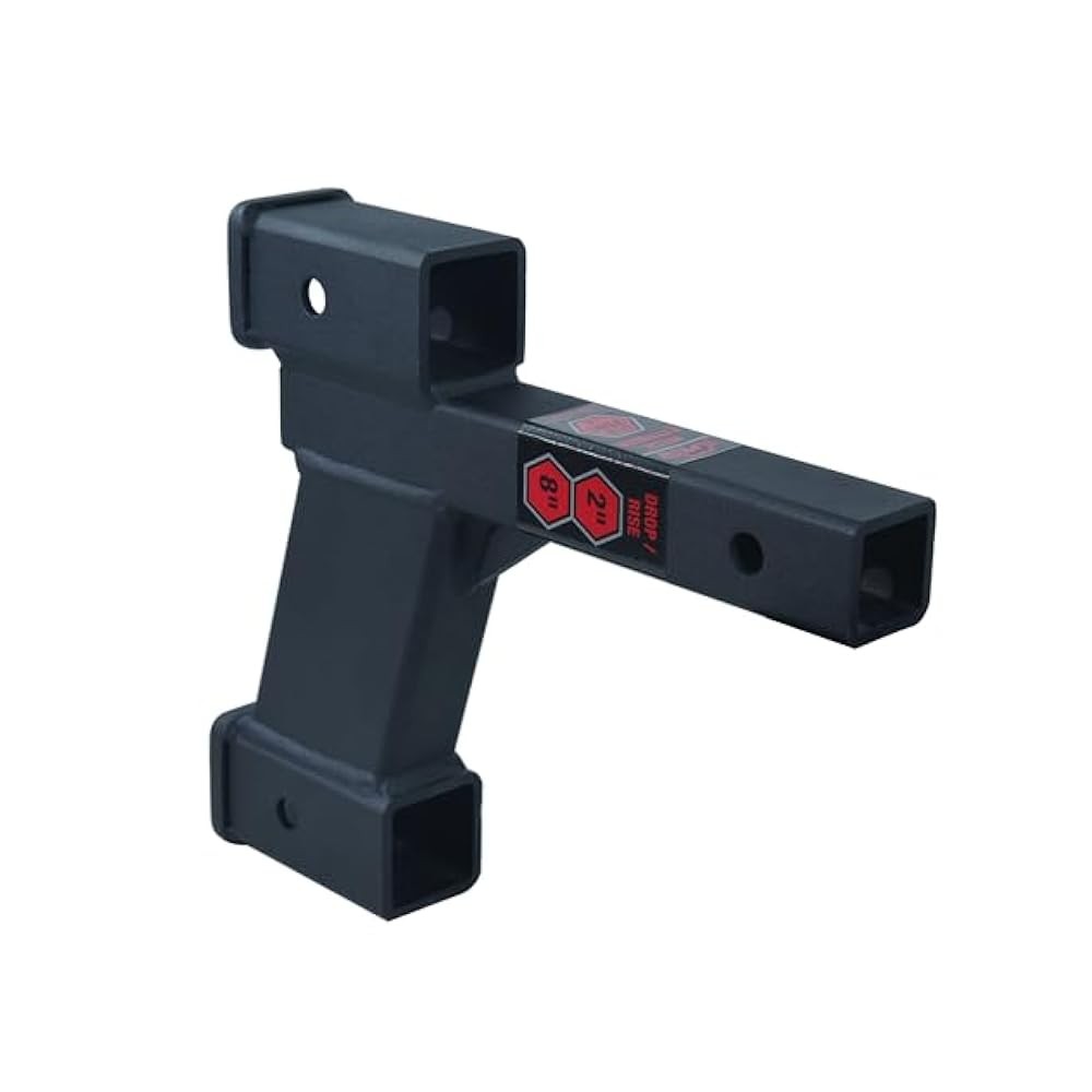 Adjustable Towing Extender, 2" Receiver, 7500lbs Capacity, Enhanced Safety