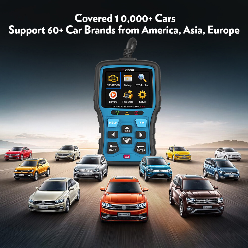 Vident 310Pro Auto OBD2 Diagnostic Scanner Fault Code Reader Engine Scan Tool
