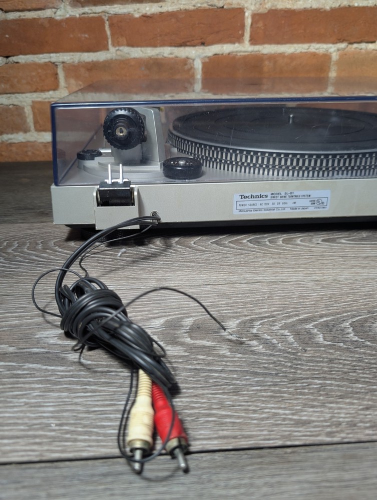 Technics SL-D1 Direct Drive Automatic Player System Tested Working DJ Turntable