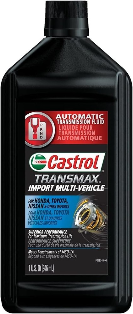 Transmax Import Multi-Vehicle Automatic Transmision Fluid, 1 Quart, Pack of 6