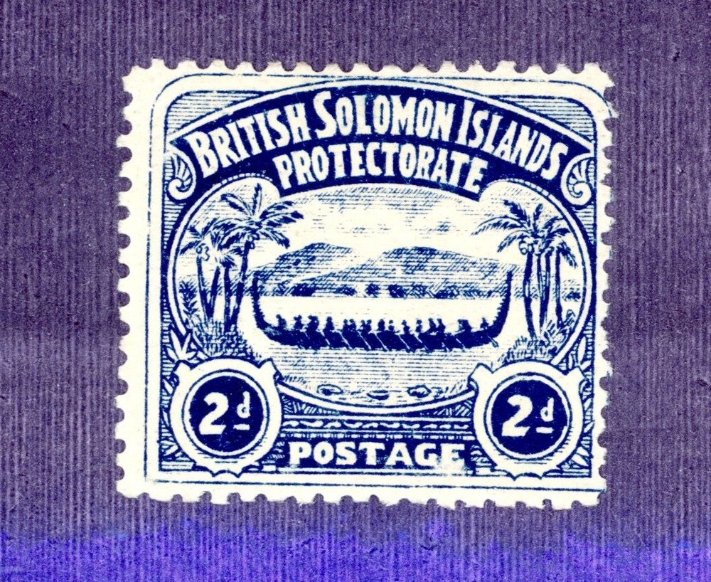 BRITISH SOLOMON--Individual Stamp Scott #3