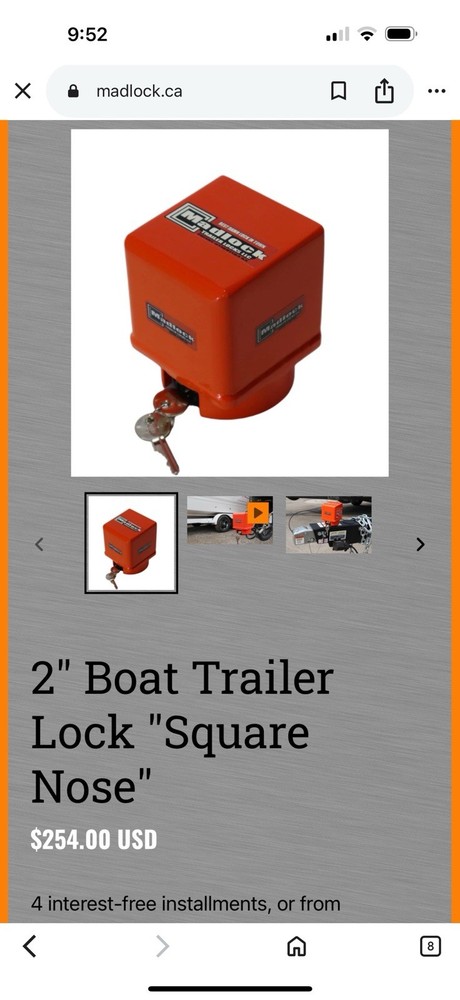 Madlock 2” Trailer Lock