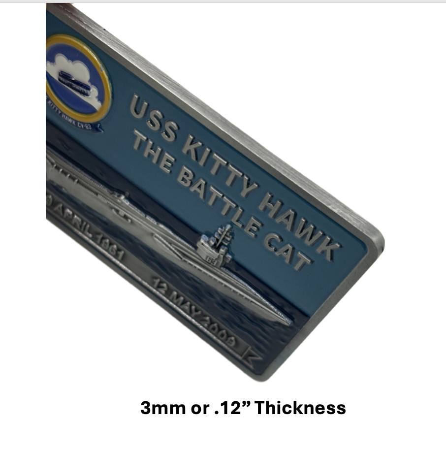 USS Kitty Hawk (CV-63) Commemorative Challenge Coin