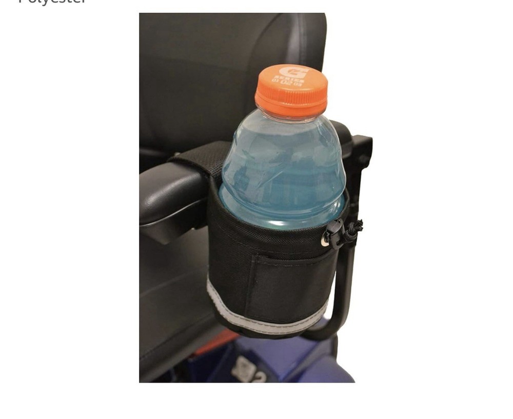 Diestco Cup holder Adjustable Power Manual￼Wheelchairs Polyester 5” Deep