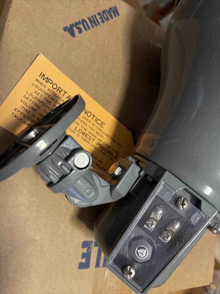 New Gemco Paging Horn GPH-415 Intercom System Horn
