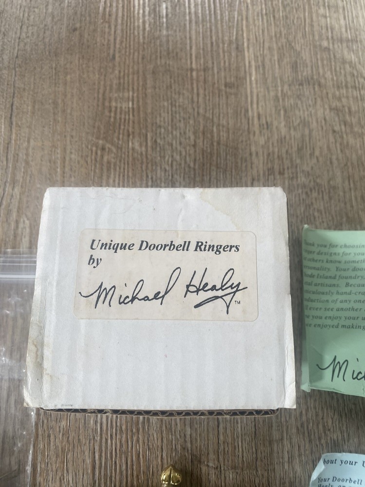 Michael Healy Signed DRAGONFLY Door Knocker MH1011 - Solid Brass/ Bronze NEW