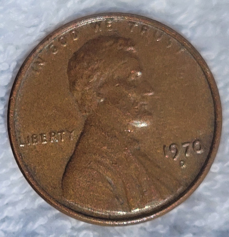 1970 D PENNY Missing FG