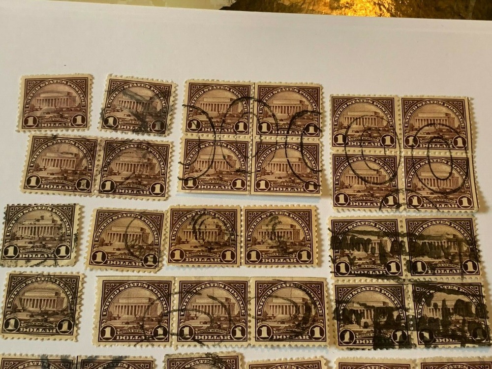 Early 1900's #571 price for one stamp random pick Unchecked Issues