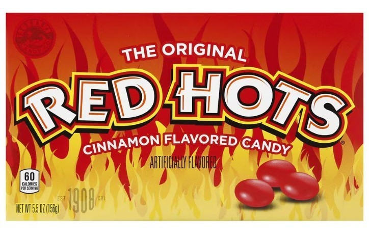 Red Hots Candy Theater Box Cinnamon 5.5 oz