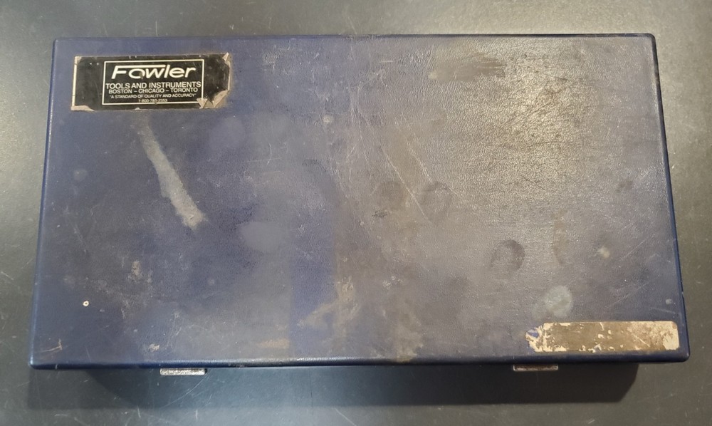 Fowler Micrometer 0.3 Inch to 1.4 Inch